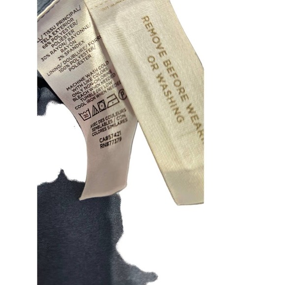 Ann Taylor Blue Midi Dress with Blazer - Picture 6 of 8